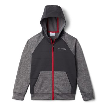 Columbia Majice S Kapuljačom Za Dječake - S’more Adventure Hybrid Sive | ULTS-78024